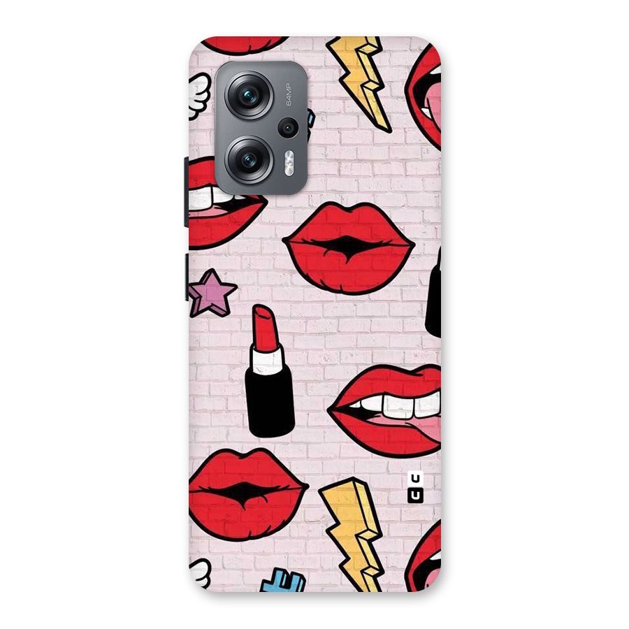 Bold Red Back Case for Redmi K50i