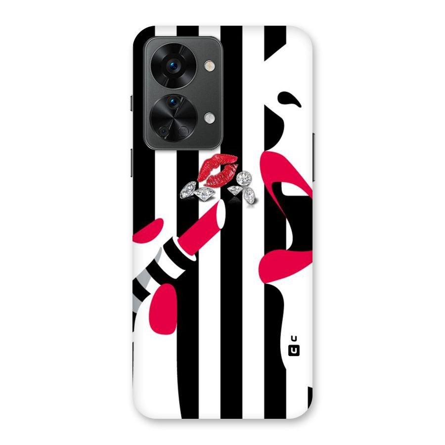 Bold Woman Back Case for OnePlus Nord 2T