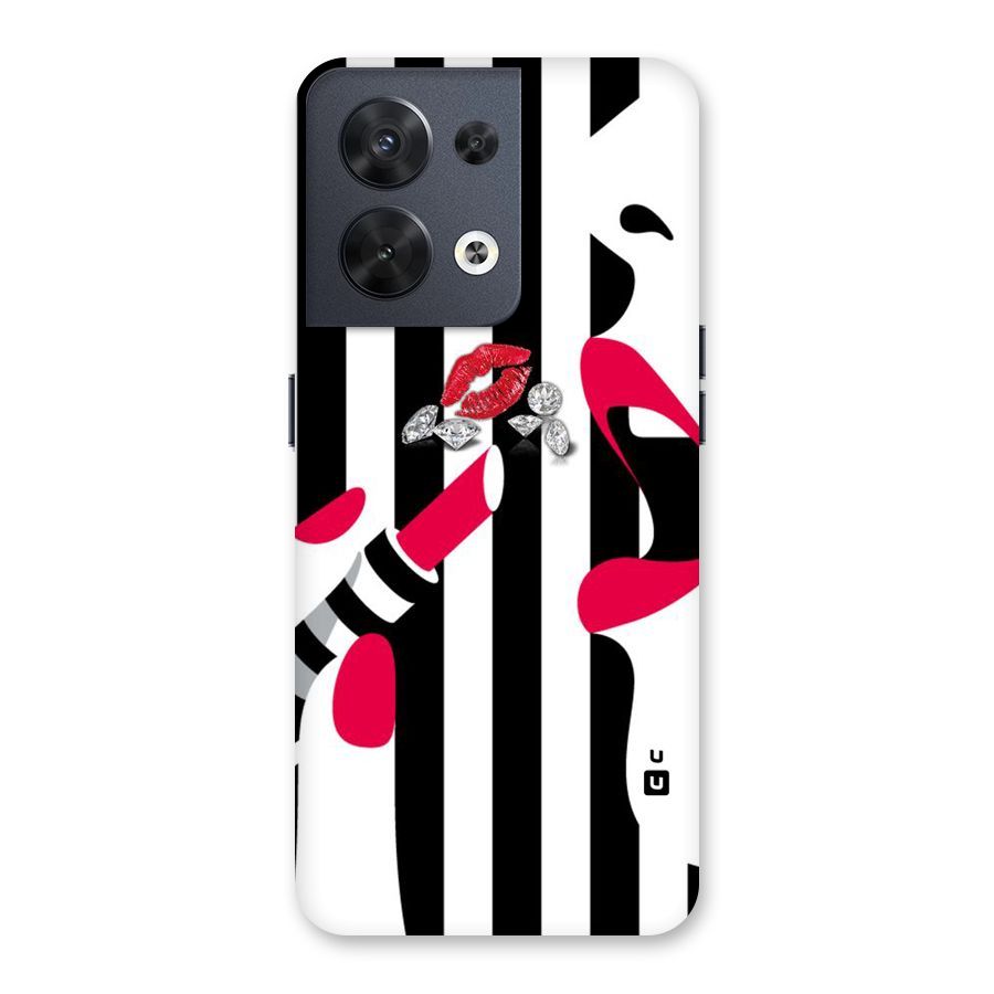 Bold Woman Back Case for Oppo Reno8 5G