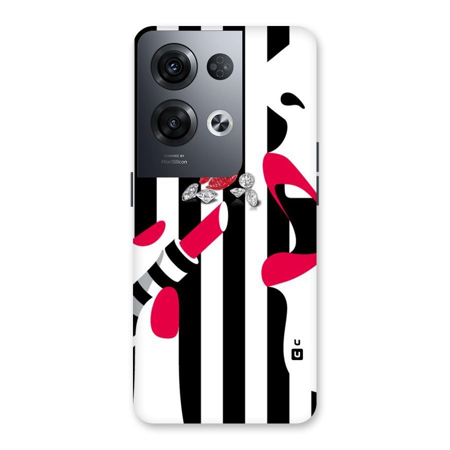 Bold Woman Back Case for Oppo Reno8 Pro 5G