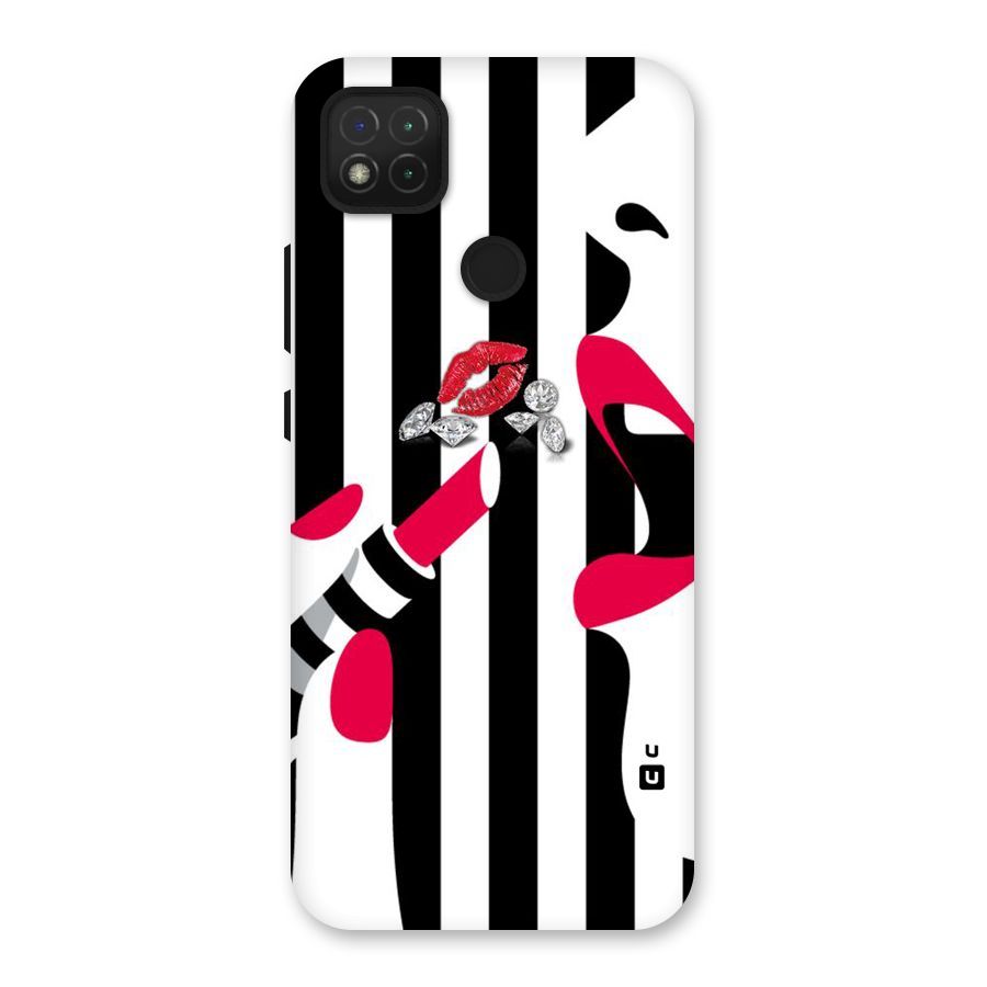 Bold Woman Back Case for Redmi 9 Activ