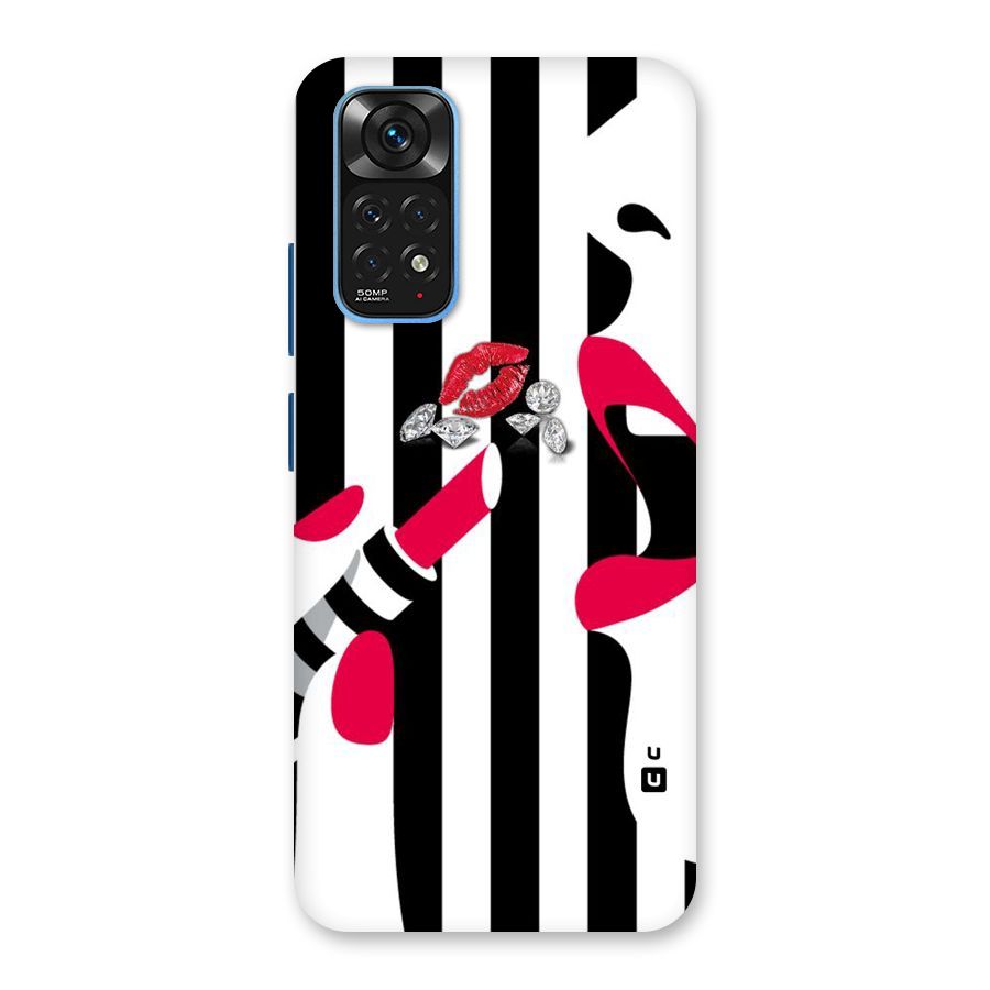 Bold Woman Back Case for Redmi Note 11S