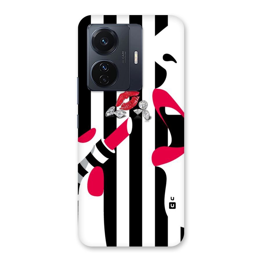 Bold Woman Back Case for Vivo T1 Pro