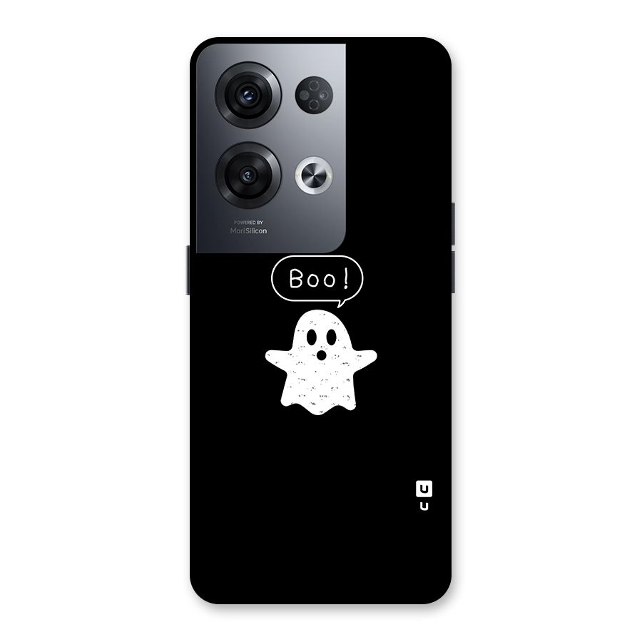 Boo Cute Ghost Back Case for Oppo Reno8 Pro 5G