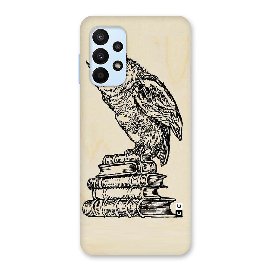 Book Owl Back Case for Galaxy A23