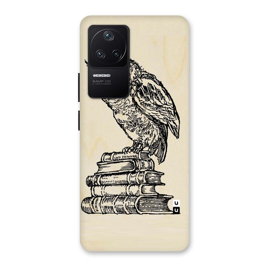 Book Owl Back Case for Poco F4 5G