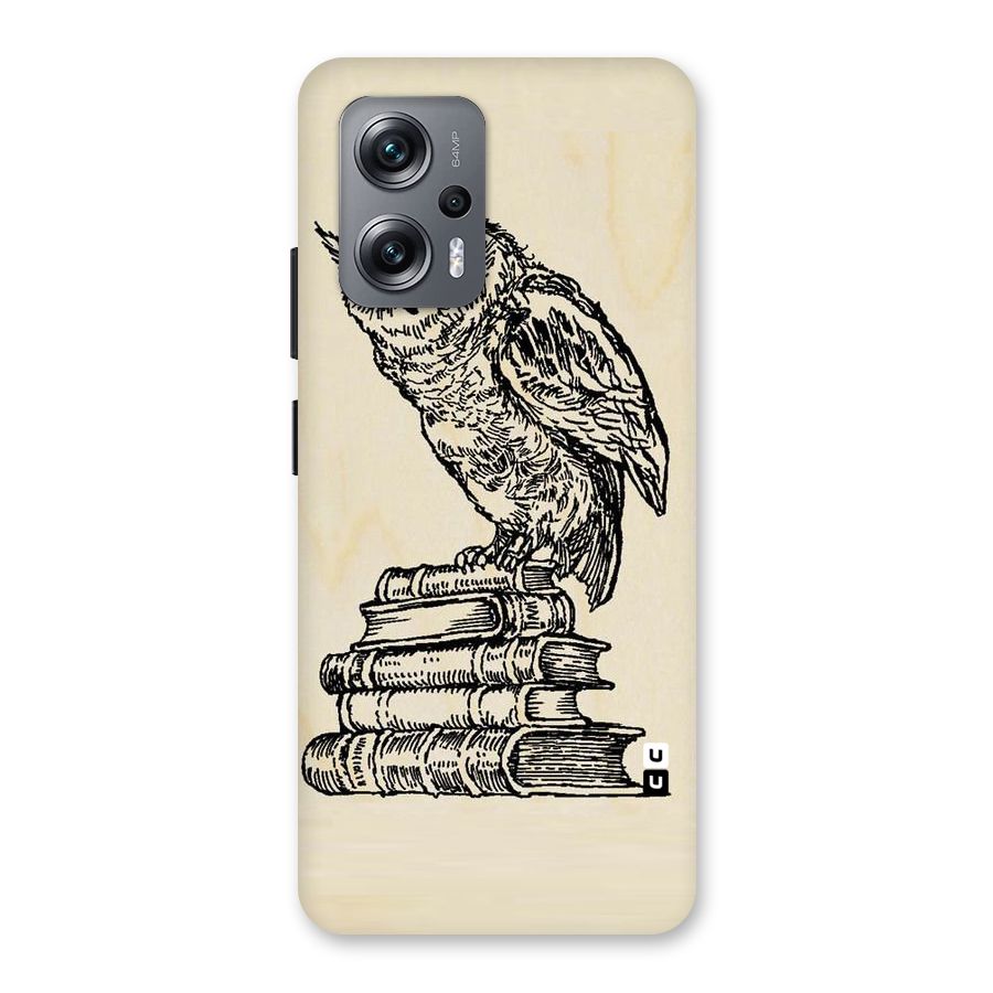 Book Owl Back Case for Redmi K50i