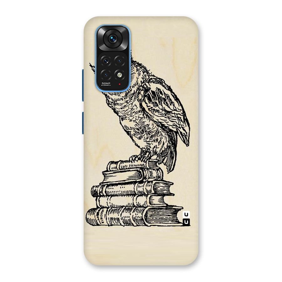 Book Owl Back Case for Redmi Note 11S