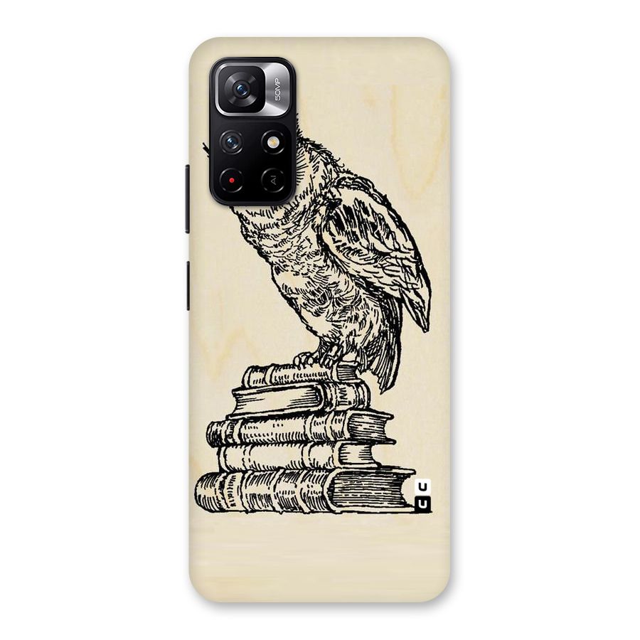 Book Owl Back Case for Redmi Note 11T 5G