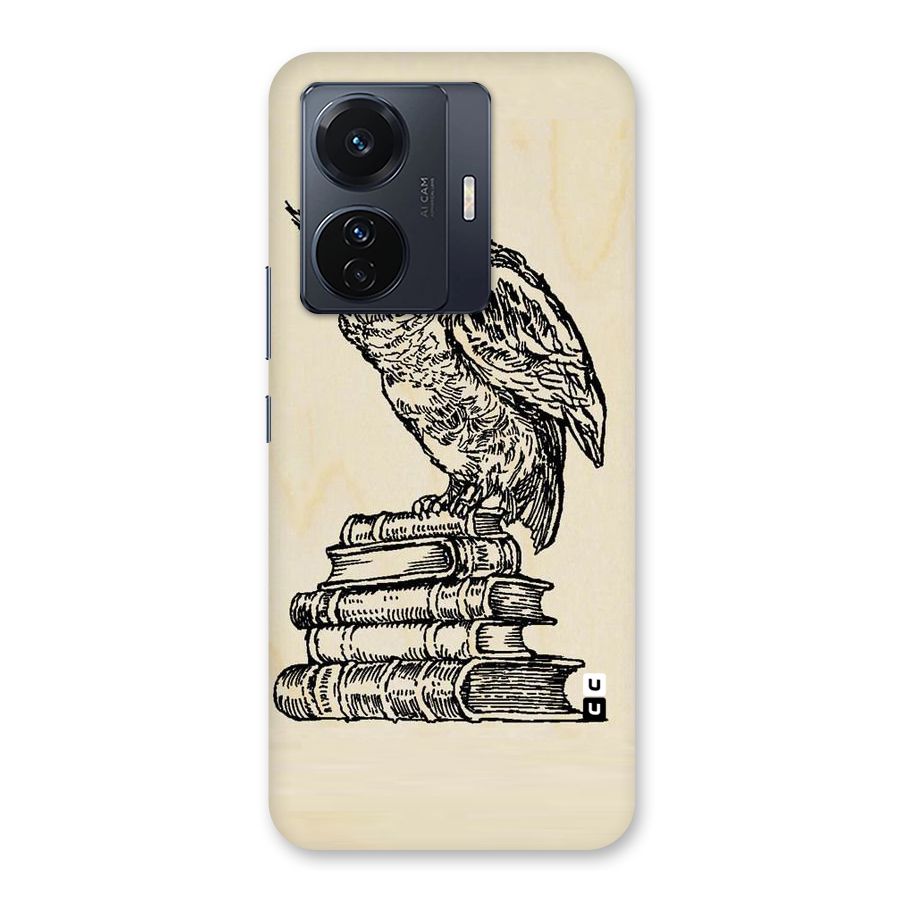 Book Owl Back Case for Vivo T1 Pro
