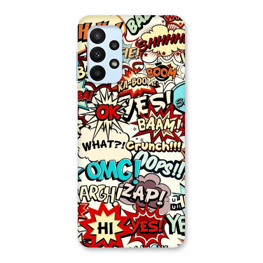 Boom Zap Back Case for Galaxy A23