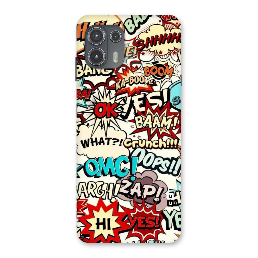 Boom Zap Back Case for Motorola Edge 20 Fusion