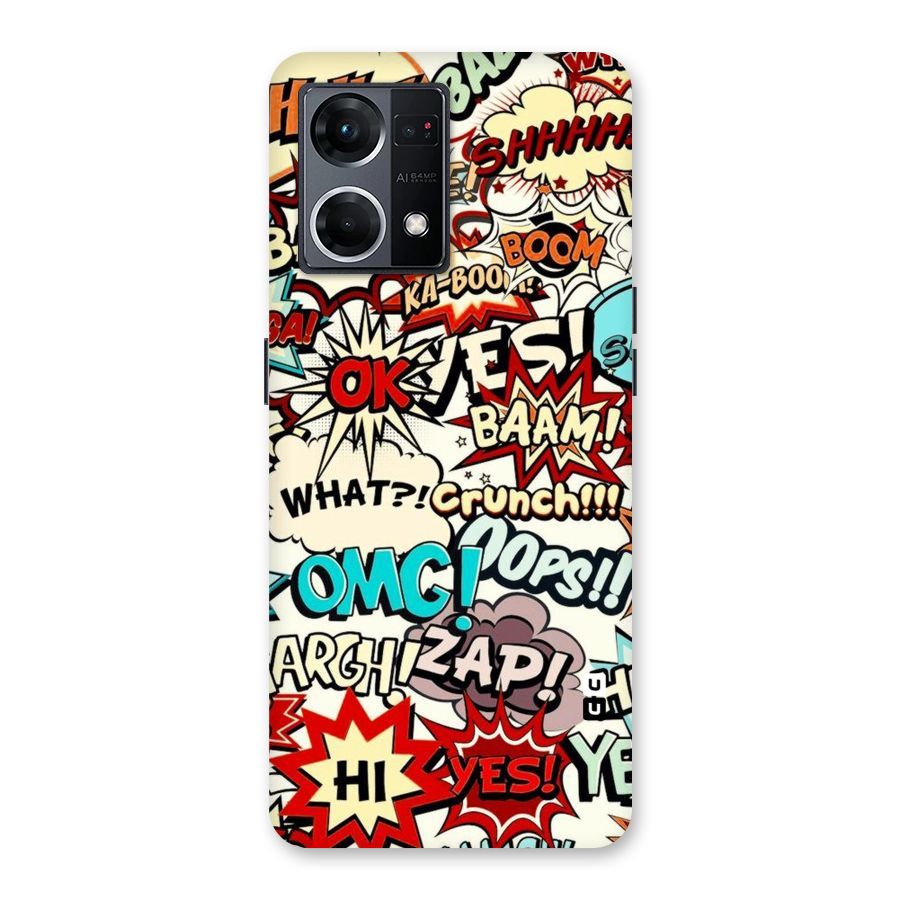 Boom Zap Glass Back Case for Oppo F21 Pro 5G