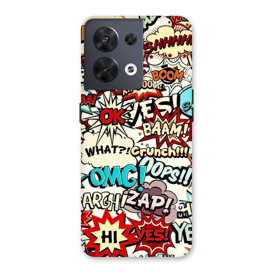 Boom Zap Back Case for Oppo Reno8 5G