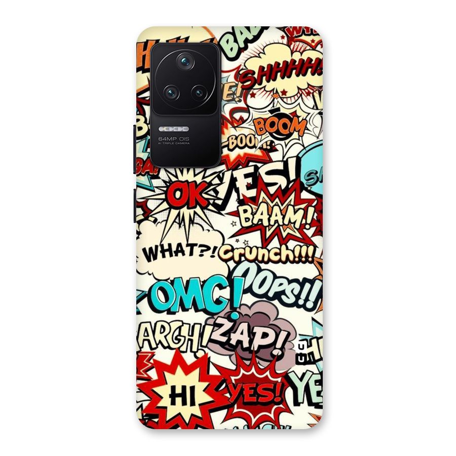 Boom Zap Back Case for Poco F4 5G
