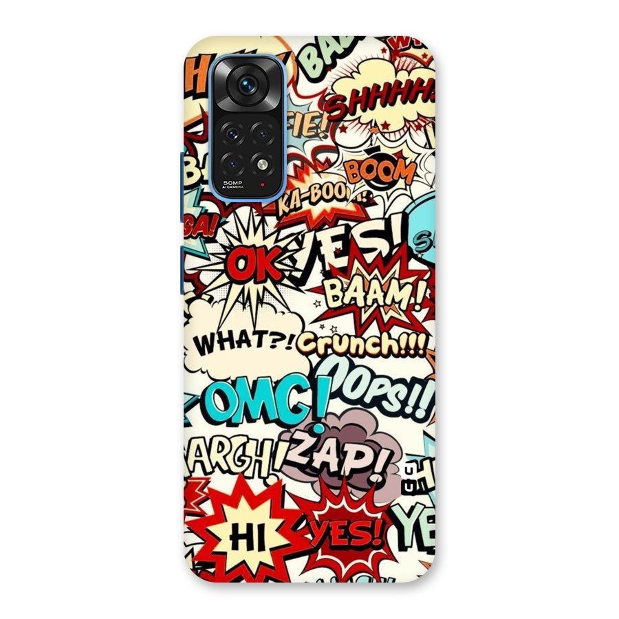 Boom Zap Back Case for Redmi Note 11S