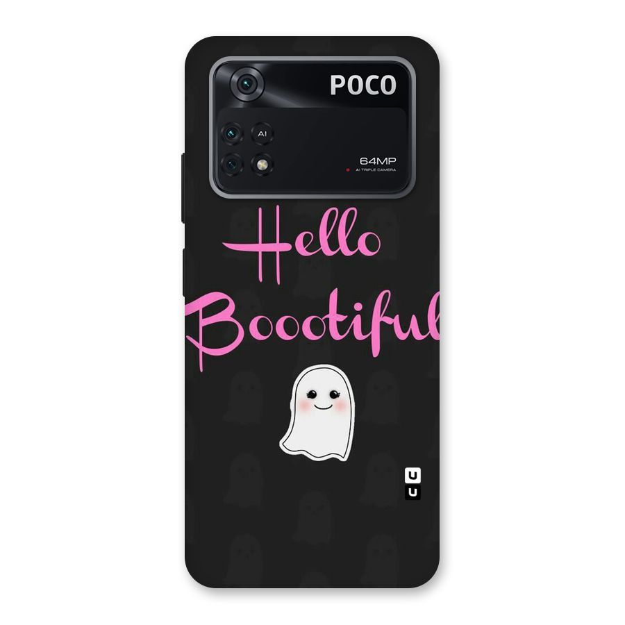 Boootiful Back Case for Poco M4 Pro 4G