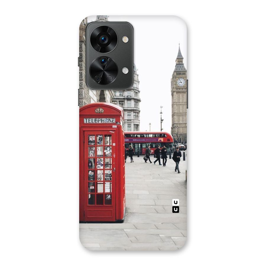 Booth In Red Back Case for OnePlus Nord 2T