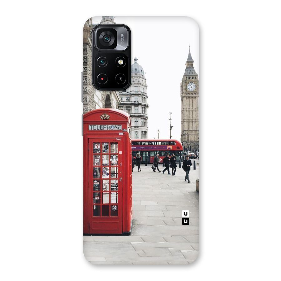 Booth In Red Back Case for Poco M4 Pro 5G