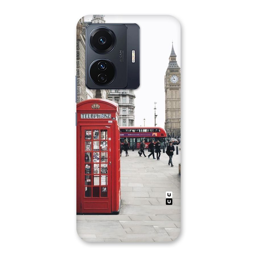 Booth In Red Back Case for Vivo T1 Pro