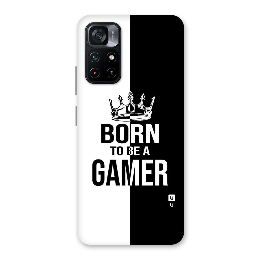 Born To Be Gamer Back Case for Poco M4 Pro 5G