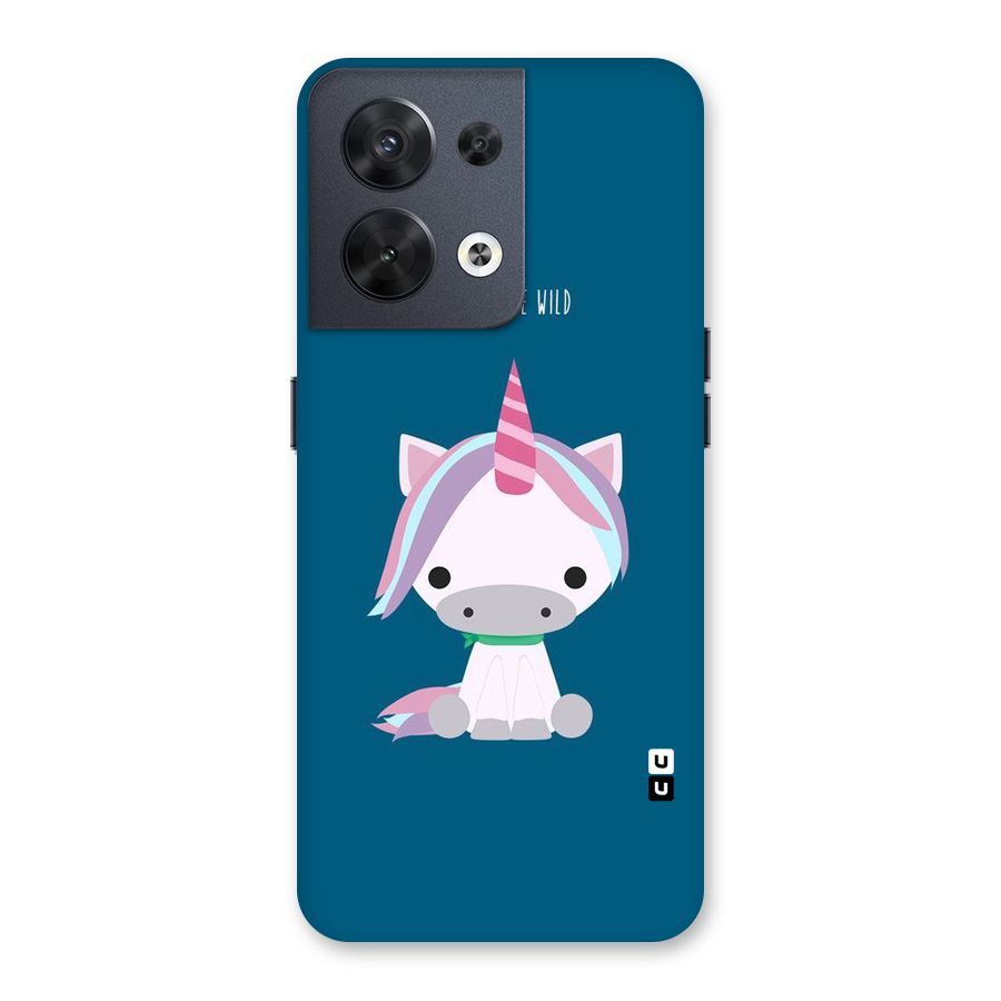 Born Wild Unicorn Back Case for Oppo Reno8 5G