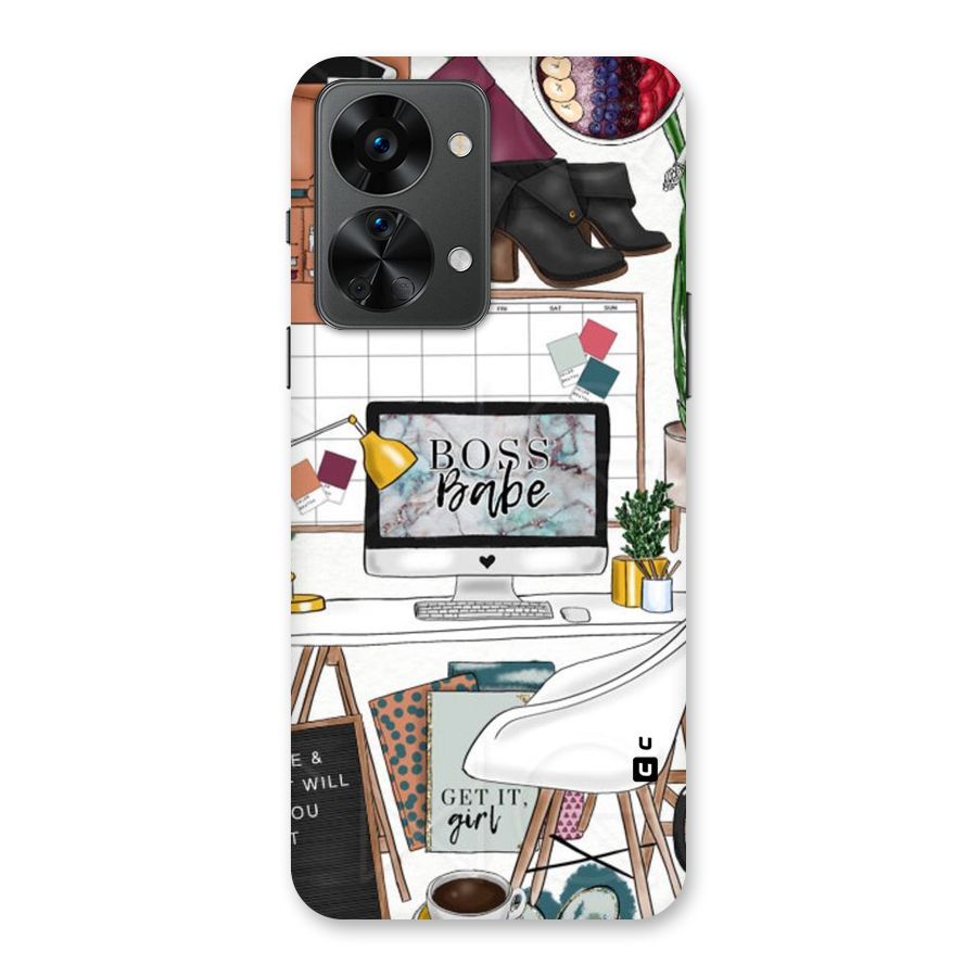 Boss Babe Back Case for OnePlus Nord 2T