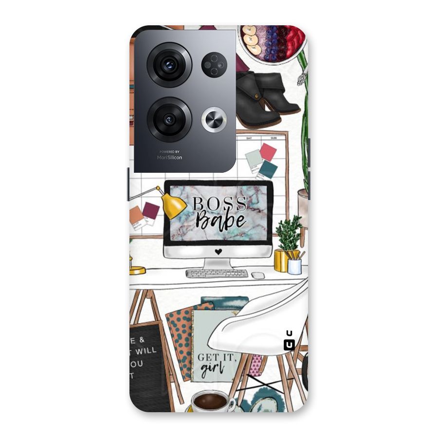 Boss Babe Back Case for Oppo Reno8 Pro 5G