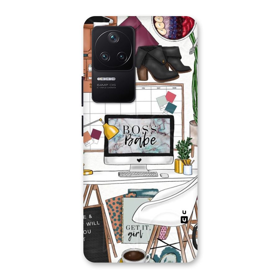 Boss Babe Back Case for Poco F4 5G