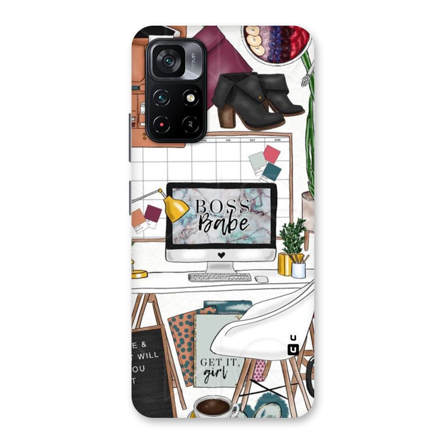 Boss Babe Back Case for Poco M4 Pro 5G