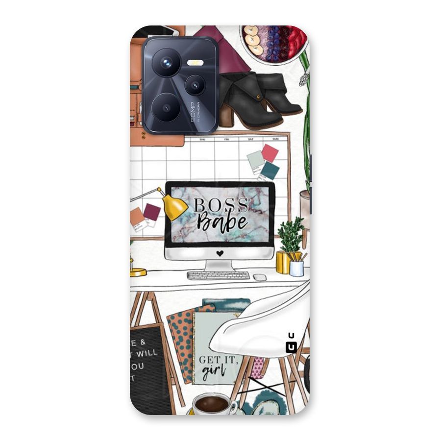 Boss Babe Back Case for Realme C35