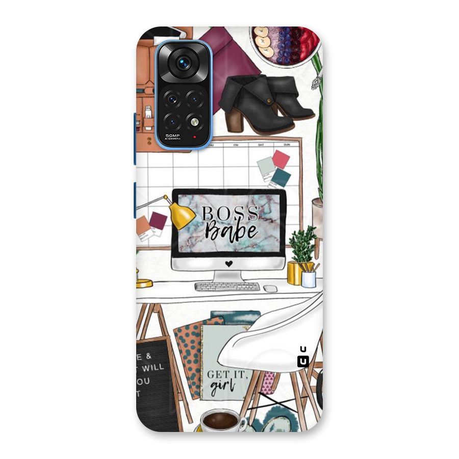 Boss Babe Back Case for Redmi Note 11S