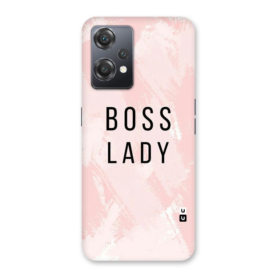 Boss Lady Pink Back Case for OnePlus Nord CE 2 Lite 5G