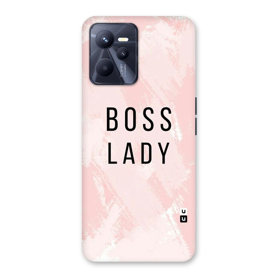 Boss Lady Pink Back Case for Realme C35