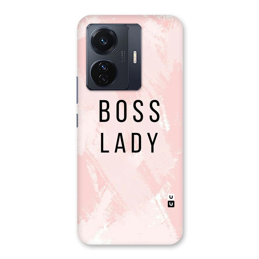 Boss Lady Pink Back Case for Vivo T1 Pro