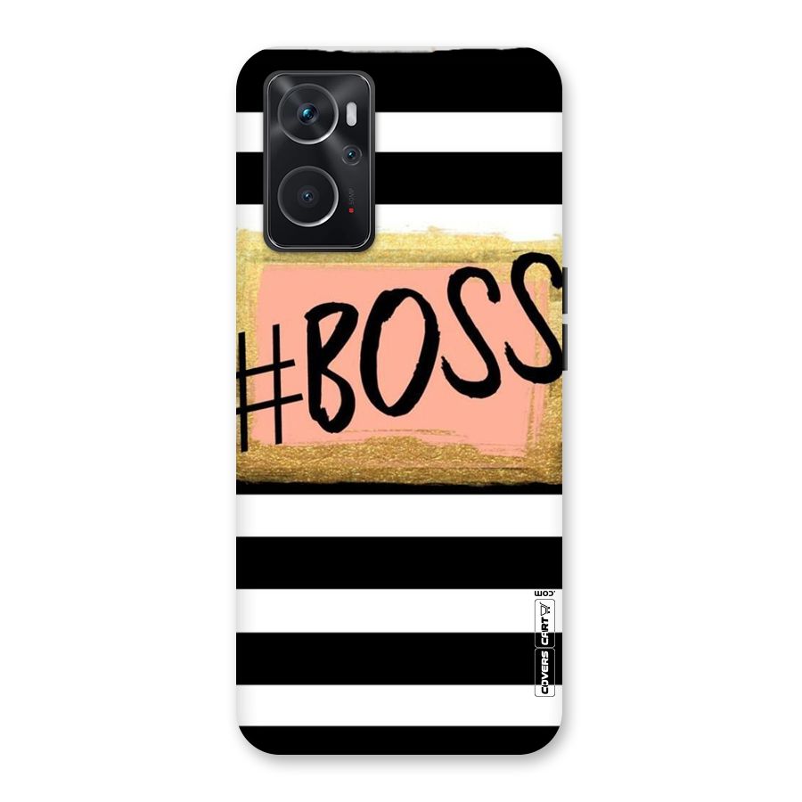 Boss Stripes Back Case for Oppo K10 4G