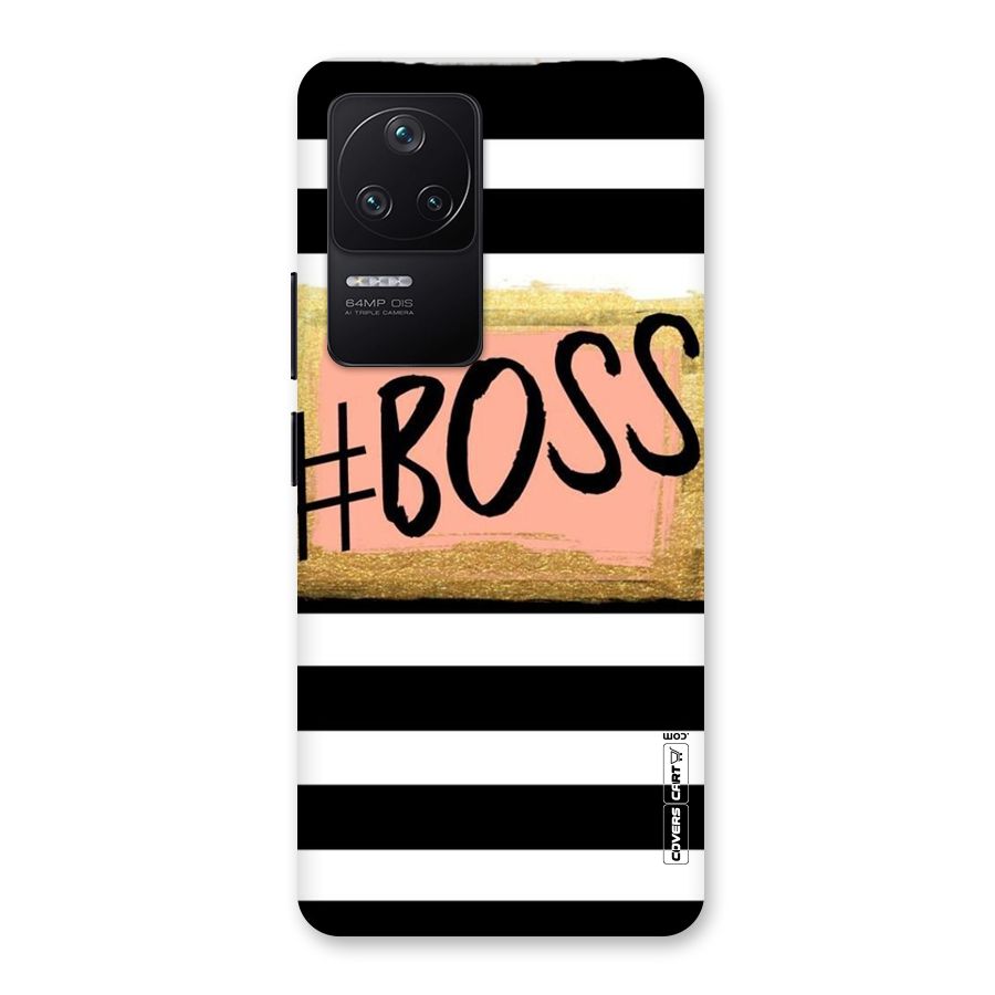 Boss Stripes Back Case for Poco F4 5G