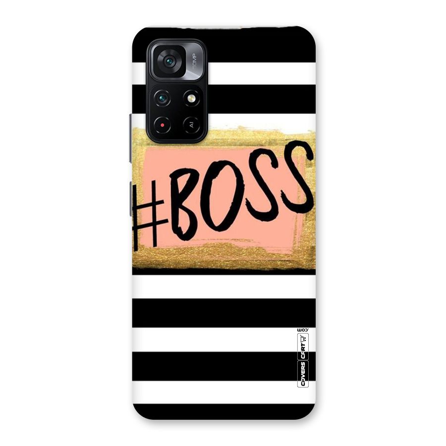 Boss Stripes Back Case for Poco M4 Pro 5G