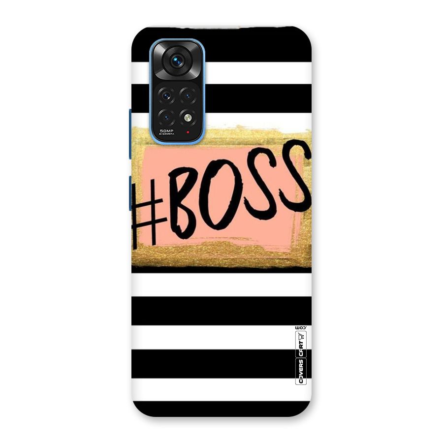 Boss Stripes Back Case for Redmi Note 11S