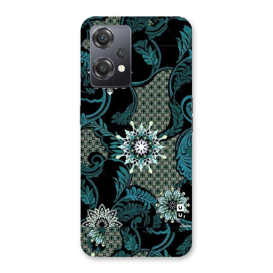 Bottle Green Floral Back Case for OnePlus Nord CE 2 Lite 5G