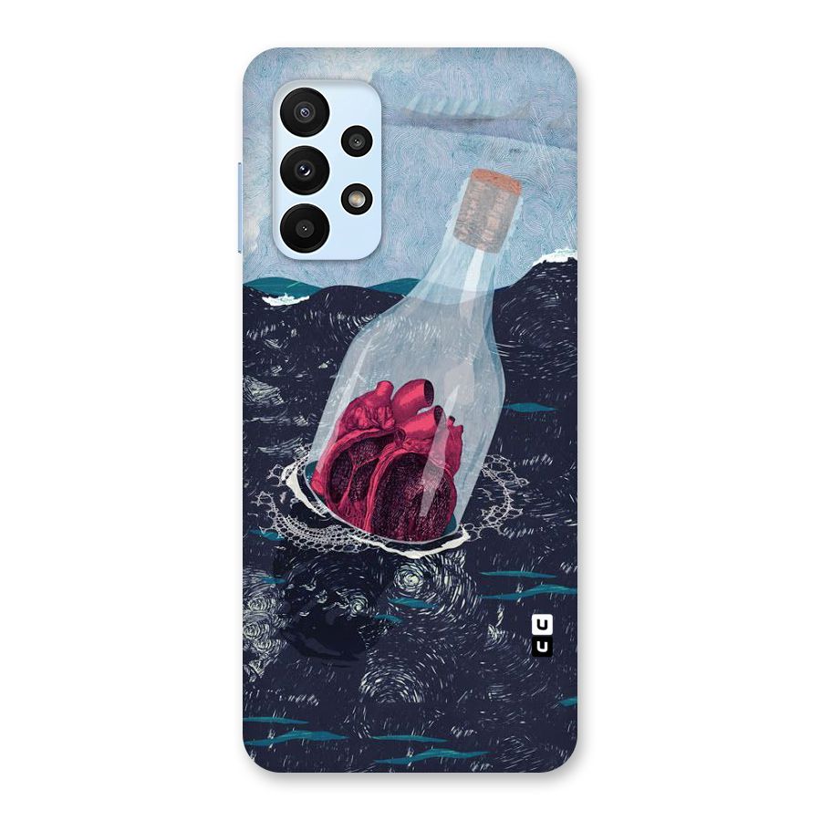 Bottle Heart Back Case for Galaxy A23