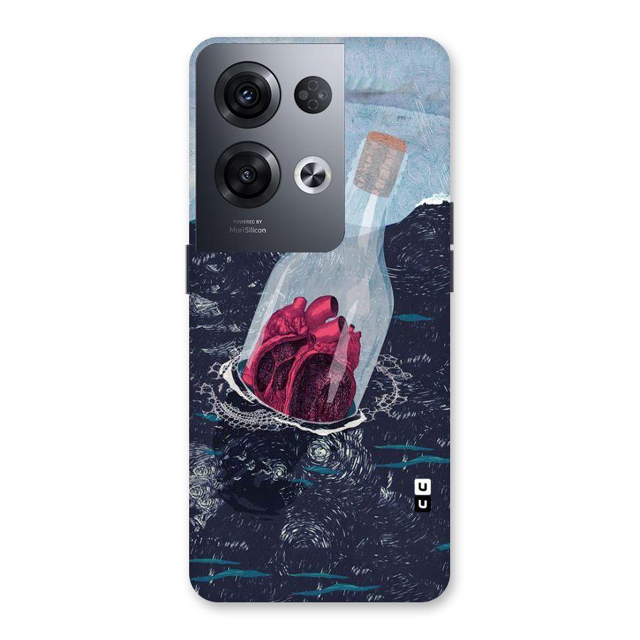 Bottle Heart Back Case for Oppo Reno8 Pro 5G