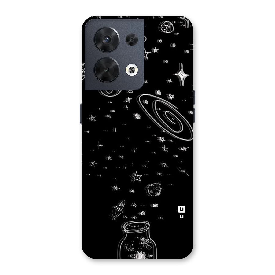Bottle Of Stars Back Case for Oppo Reno8 5G