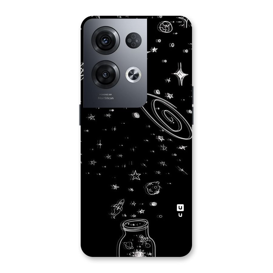 Bottle Of Stars Back Case for Oppo Reno8 Pro 5G