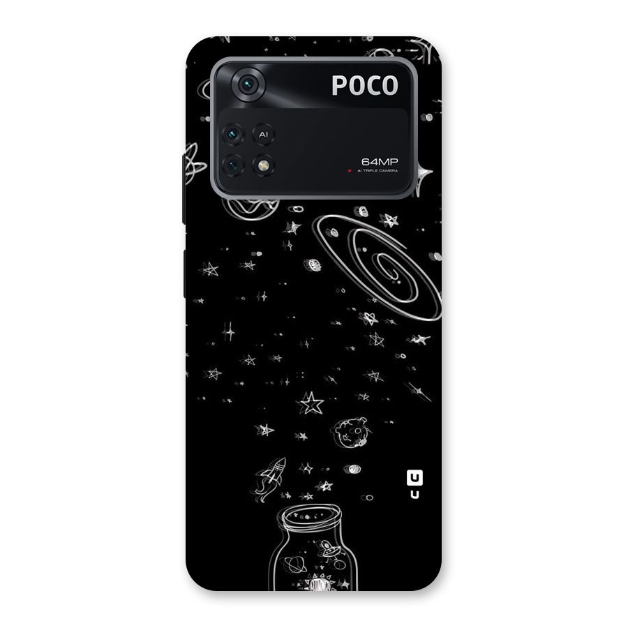 Bottle Of Stars Back Case for Poco M4 Pro 4G