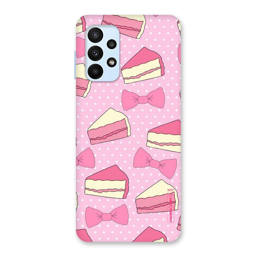 Bow Cake Back Case for Galaxy A23