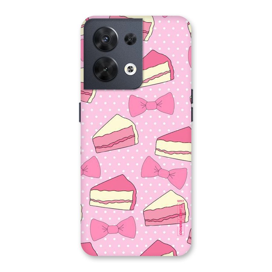 Bow Cake Back Case for Oppo Reno8 5G