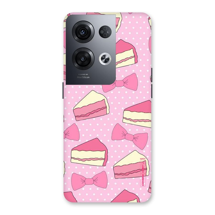 Bow Cake Back Case for Oppo Reno8 Pro 5G