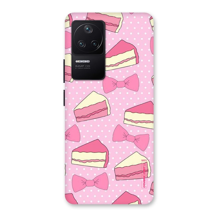 Bow Cake Back Case for Poco F4 5G
