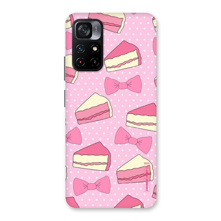 Bow Cake Back Case for Poco M4 Pro 5G